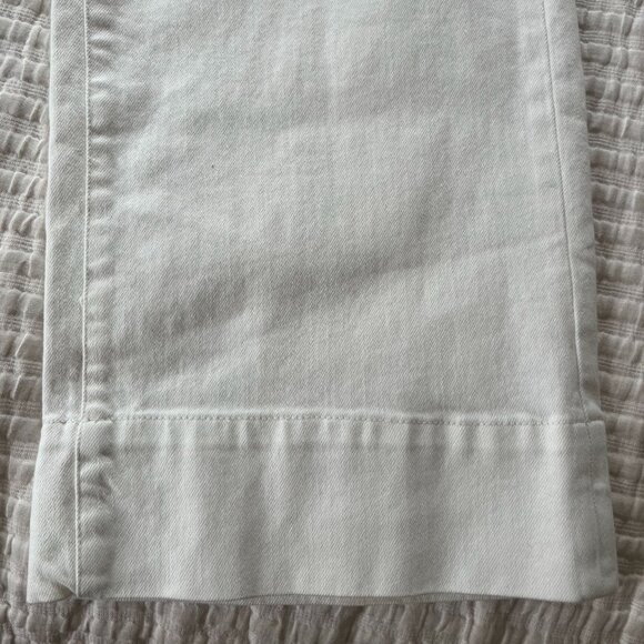 GAP - Wide Leg Sky High White Flared Jeans - 27S - Picture 7 of 13